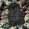 Vêtements pour hommes à chevrons col en v pour costume de mariage homme élégant gilet Wang formel homme Ambo Steampunk