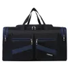 Bolsa de viaje para hombre de gran capacidad, bolsas de lona para mujer, bolso de equipaje, bolsa de almacenamiento de equipaje de tela Oxford Unisex, cubo de embalaje 231226