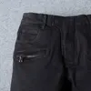 Jeans morados para hombre Ksubi Jeans Diseñador para hombre Púrpura Rasgado Recto Regular Denim Lágrimas Lavado Viejo Largo Negro Apilados hombres Amirs Pantalones Marca de moda TureJean