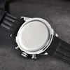 Reloj de diseñador para hombre, cronómetro, patrulla, cronómetro de calidad, cronómetro, esfera de cuarzo, banda de acero, reloj para hombre