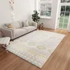 French retro Japanese wabi-sabi carpet living room Nordic light luxury imitation cashmere coffee table carpet household bedroom Bed carpet