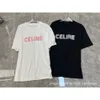 デザイナー24早春に新しいニッチデザインレター対照装飾ゆるいカジュアルショートスリーブTシャツ