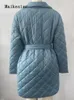 Women Trench Coats Women Winter Jape Caily Tacty na 2023 Super Lapel Long Płaszcz luźne ciepłe top parki pikowane żeńskie