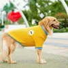 犬のアパレル3xl-8xl大型ペット服快適な暖かい冬のプルオーバー漫画パターン明るい色のスタイリッシュな服の用品