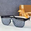 Schwarze Sonnenbrille, polarisierte Designer-Sonnenbrille für Männer und Frauen, coole Mode, klassische dicke Platte, weißer Rahmen, Luxusbrille, Herren-Sonnenbrille, UV400, mit Originalverpackung