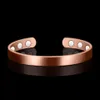 Braccialetto braccialetto magnetico sano per le donne magneti per terapia energetica braccialetti in magnetite braccialetti uomo gioielli sanitari Copper245u