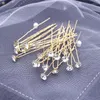 Hårklipp lyxig U-formad stift Rhinestone Barrette Clip Hairpins Simulerade Pearl Bridal Tiara Tillbehör Bröllop Frisyr Designverktyg