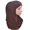 Vêtements ethniques Été Hijab Doux Simple Pratique Léger Musulman Hijabs Turban Pour Les Femmes