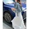 Casual Dresses Korean Style Summer White Dress Long Women Fashion Sleeweless Spaghetti Strap Fairy Evening Party Slip