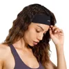 Marca Lu con banda para el cabello deportiva para Yoga, banda para el cabello para mujer que absorbe el sudor, elástica para correr, antitranspirante, Fitness, enteros 231226