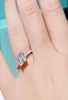 2022 Pierścienie designerskie dla kobiet 925 Srebrny pazur Diamentowe pierścionki Pierścienie małżeńskie Pierścienie zaręczynowe