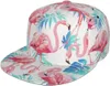 Bola bonés flat bill ajustável snapback chapéu legal hip hop beisebol para homens mulheres bonito flamingo