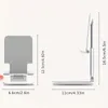 Skrivbord mobiltelefonhållare stativ för iPhone Samsung Xiaomi justerbar skrivbordsstativ universell fällbar mobiltelefonfäste