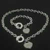Collane in argento 925 con ciondolo a forma di amore, set di bracciali, gioielli di design, gioielli di design, con ciondolo a cuore, set di braccialetti, gioielli da donna