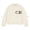 Cole Buxton Knit Bonne Qualité Surdimensionné Cole Buxton Mode Pull Hommes 1 Noir Gris Sweatshirts Tricot Jacquard Femmes Pull Hommes Vêtements x3