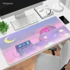 Rests City Neon Peyzaj Mousepad Oyun Mouse Pad Anime XXL Bilgisayar Büyük Kauçuk Ofis Masası Klavye Mouse Pad Tablo Mat 900x400