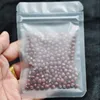 Multiple sizes Frosted Transparent Zip Bag Clear Plastic Storage Bags Snack Tea Packaging Kgmnf Ducsw