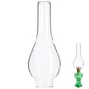 Portable Lanterns Kerosene Lampshade Glass Oil Replacement Cover For Chimney Parts Clear Small Shades