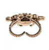Hela och amerikanska smycken Explosion Jewelry Multilayer Individual Insect Ring Bee Opening Ring3633992
