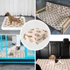 Vêtements pour chiens Pet 4 couches Tapis de couche Urine Lavable Réutilisable Anti-dérapant Absorption rapide Accessoires de coussin de pipi d'entraînement