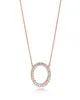 Gioielli di marca di moda donna Pan Family Circle Collana circolare Halo Clavicola Chain265G6131518