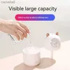 Humidifiers New cute pet humidifier USB home car mini hydration small dazzling aromatherapy machine humidifier giftL231226