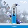 New Imini Crystal 7K puffs Disposable vape 7000 12000 15000 Vape Pen Devices 16ml Pre-filled Cartridge Mesh Coil 10 Flavors 1300mAh Not Rechargeable Battery in UK EU