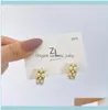 Jewelryvintage Giappone Coreano Orecchini a cerchio per le donne Fatti a mano Dolce Simulato Perla Cerchio Gioielli Pendientes Regali Hie Goccia Deli9680161