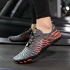 Design água aqua sapatos mulheres homens descalços cinco dedos sapatos de natação respirável caminhadas vadear fitness esportes tênis 231226