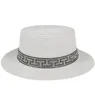 レディースバケツ帽子インシンファッションパールダイヤモンド麦わら帽子屋外折りたたみ式ビーチサンキャップ