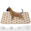 Vêtements pour chiens Pet 4 couches Tapis de couche Urine Lavable Réutilisable Anti-dérapant Absorption rapide Accessoires de coussin de pipi d'entraînement