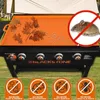 Tools 35.5in Silicone Grill Protective Mat Reusable Griddle Cover For Waterproof Oil-Proof Anti-Rust High Temp Resistant Up To 446 F