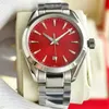 Luxus Frauen klassische Modewache Herren Sport Waterdof Watch 41mm Edelstahl Mechanische Automatik -Mode -Uhr -Designer Luxus Männer Freizeit Uhr