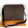 Man satchel axelväska designers väska messenger väska mynt plånbok läder crossbody portfölj handväskor små plånböcker