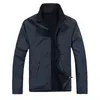 Vestes pour hommes automne d'hiver enveloppez la veste petite veste de la veste intérieure en toisse intérieure mâle à manches longues à manches longues