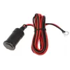 Organizador de carro plug 12v adaptador fêmea soquete conector isqueiro 2