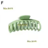 Hair Clips Barrettes Korean Big Hair Claws Elegant Frosted Acrylic Hair Clips For Women Clip Pure Color Hairpin Claws Hot 2024 Actress Head Festival Necessity