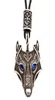 Pendant Necklaces Blue Crystal Eyes Wolf Amulet Talisman Jewelry Viking Necklace Vintage Mens Jewellery Dropship SuppliersPendant7879701