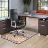 Tapijten Bureaustoelmat voor tapijt en hardhouten vloer Bohemian Office 36' X 48' Jacquard geweven oppervlaktebeschermers