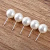 Stud Earrings 200 Pcs/lot 6 Mm 8 Imitation Pearls Women's Jewelry For Women