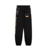 Designer calças masculinas galerias depts multi painel queimado mulheres esportes soltos high street casual sweatpants vintage calças qhfr