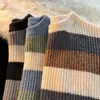 Amerikaanse winter warme gebreide trui mode Koreaanse gepersonaliseerde straat Y2K paar eenvoudige verdikte sporthoodie met lange mouwen 231226
