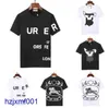 98OH T-shirts masculins Flash Designer Tshirt T-shirts pour homme chemise Summer Summer Short avec lettres de mode