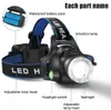 Reflektory T6 Reflektor Wysoka mocna latarnia Latarnia Zastosuj 2 18650 Bateria LED LED Camping Ultra rybołówstwo Torcha Lampl231226