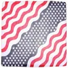 Bow Ties Men's Pocket Square Headscarf American Flag Bandanas Us Hair For Outdoor Cloth pannband Man