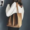 Bolsas LUCDO Mulheres de alta qualidade Suriar bolsas de couro macio Mulheres bolsas de 2pcs