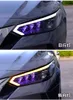 Car Styling Headlamp Daytime Running Light For Nissan Sylphy LED Headlight Streamer Turn Signal High Beam Angel Eye Projector Lens