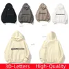 Fleece Cotton Ess Hoodie Designer Hoodies Graphic Mens Women Essentialhoody Essent Hoody for Men Womens Clothes Clothing Black Gray White 99