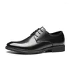 Robe chaussures à la mode marque hommes d'affaires décontracté haut de gamme Banquet formel de haute qualité en cuir véritable livraison gratuite