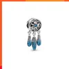 Halskette Van Platinum Ohrringe Material Disni Dream Catching Net Blau Neues Produkt Chrysantheme Bead Style Diy Pan Family Beads